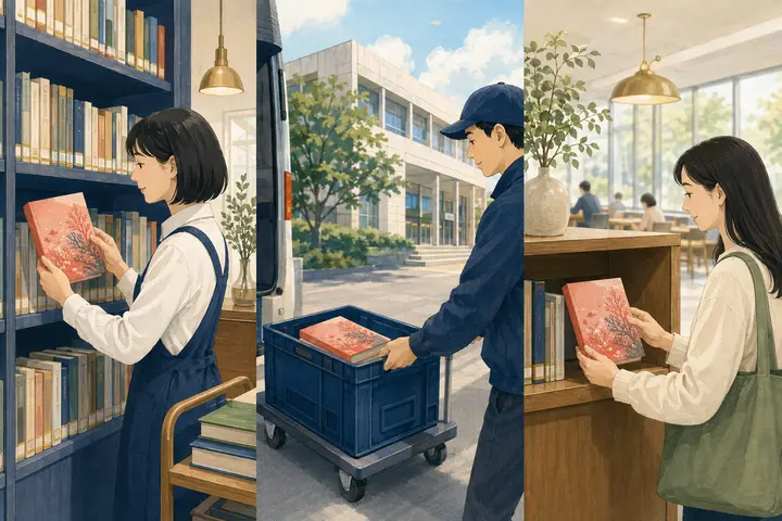読みたい本が棚にないときの予約・取り寄せ・相互貸借活用術のイメージ